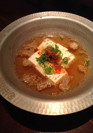 牛脂カス豆腐(ホルモン豆腐)-レシピのメイン写真