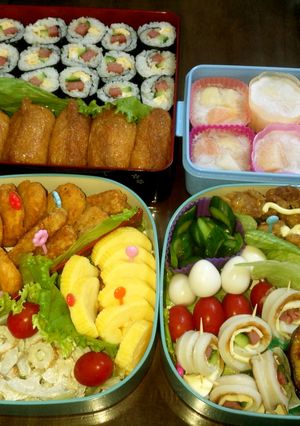 運動会のお弁当　幼稚園-レシピのメイン写真
