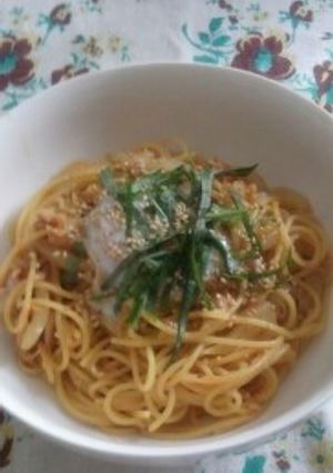 食べるラー油パスタ-レシピのメイン写真