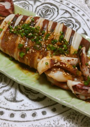 母の味・覚えてネ❀イカの姿焼き-レシピのメイン写真
