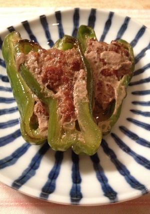 さっぱりピーマンの肉詰め☆-レシピのメイン写真