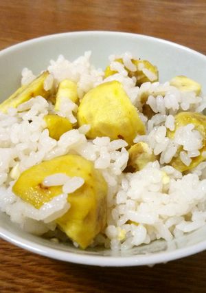 ❤だしで美味しい栗ご飯❤圧力鍋で-レシピのメイン写真