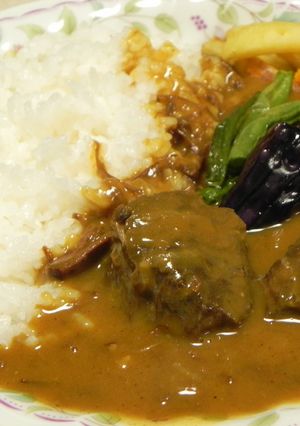 カレーパウダーで作る自家製ビーフカレー-レシピのメイン写真