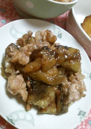 豚肉となすのトロトロ♪甘酢炒め-レシピのメイン写真