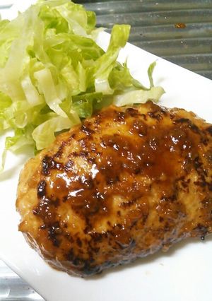 しょうゆ麹で♪豆腐ハンバーグの照り焼き-レシピのメイン写真