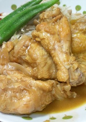 手羽元のカレー煮(翌日はカレーライス♪)-レシピのメイン写真