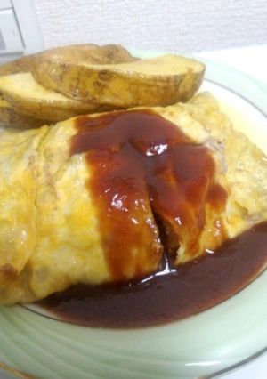 卵包み蒸し焼き豆腐ハンバーグ。-レシピのメイン写真