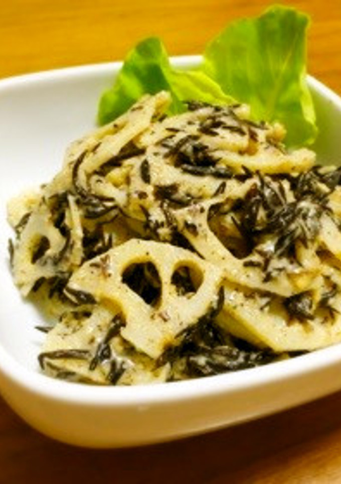 ひじきと蓮根のゴマ味噌マヨサラダ-レシピのメイン写真
