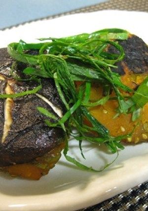 椎茸のカボチャ詰め青じそ風味-レシピのメイン写真
