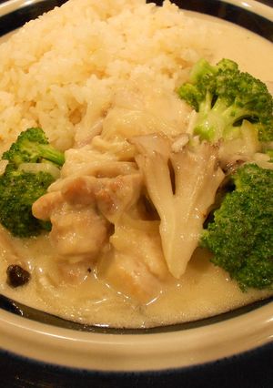 簡単!鶏ときのこのクリーム煮-レシピのメイン写真