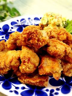 おいしい♪バジルから揚げ-レシピのメイン写真
