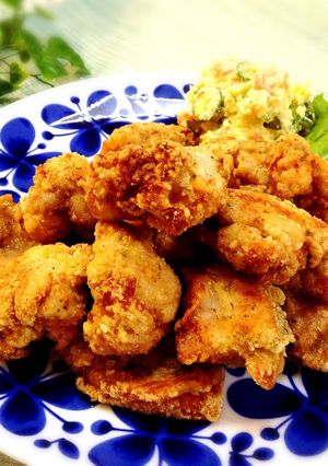 おいしい♪バジルから揚げ-レシピのメイン写真