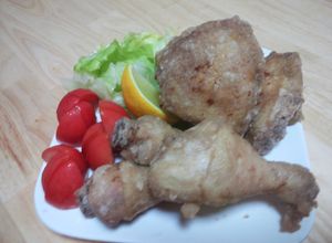 骨付き鶏モモのカリカリ唐揚げ★-レシピのメイン写真