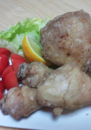 骨付き鶏モモのカリカリ唐揚げ★-レシピのメイン写真