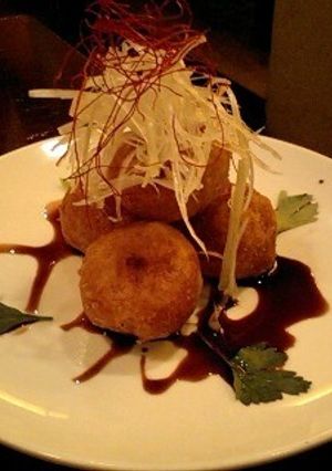 シャキぷりっ☆れんこんボールのバルサミコ-レシピのメイン写真