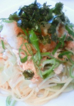 鮭缶と大根おろしのパスタ-レシピのメイン写真