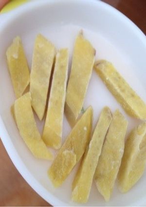 離乳食：さつまいものやつ（スティック）-レシピのメイン写真