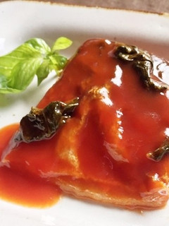 鯖のバジルケチャップ煮-レシピのメイン写真