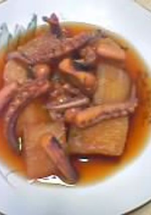 イカと大根の煮物-レシピのメイン写真