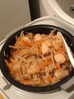 ゴボウ★炊き込み御飯-レシピのメイン写真