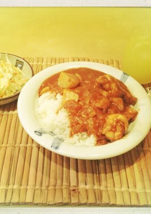 おいしいチキントマトカレー【15分】-レシピのメイン写真