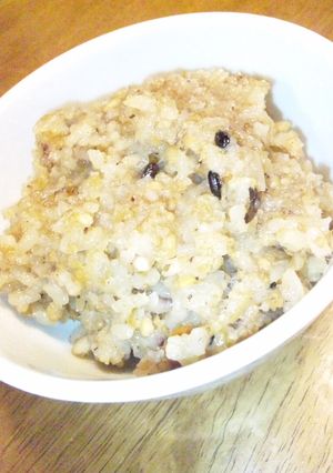 混ぜ込みそぼろでもちもちご飯-レシピのメイン写真