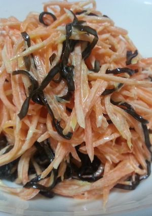 塩こんぶの簡単にんじんサラダ-レシピのメイン写真
