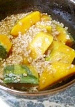小さな野菜のおかず★南京のひき肉あんかけ-レシピのメイン写真
