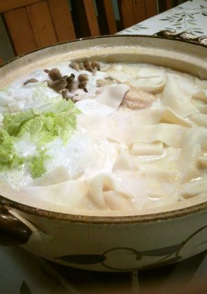 ☆濃厚♪豆乳鍋☆最後はリゾットにして～♡-レシピのメイン写真