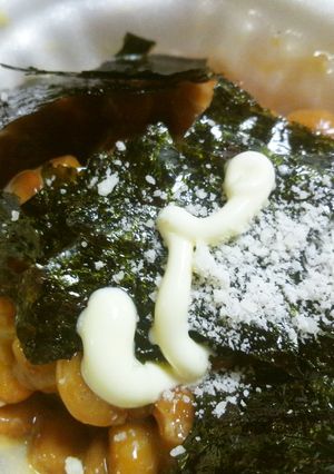 簡単トッピング☆チーズマヨ納豆-レシピのメイン写真