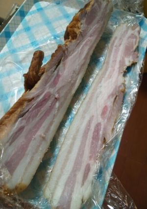 簡単手作り！燻製ベーコン-レシピのメイン写真