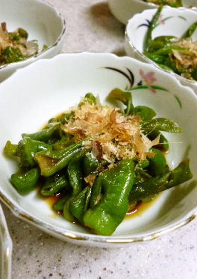 ご飯が進む☆シシトウの煮浸し　-レシピのメイン写真