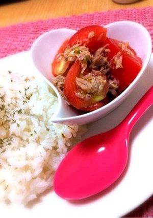 ＊トマトとオリーブのサラダ＊-レシピのメイン写真