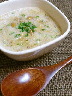 栄養満点*オクラと納豆入りのとろろ-レシピのメイン写真