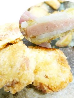 ランチバーグをサンドでれんこんフライ-レシピのメイン写真