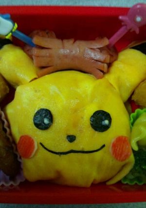 ピカチュウ☆キャラ弁-レシピのメイン写真
