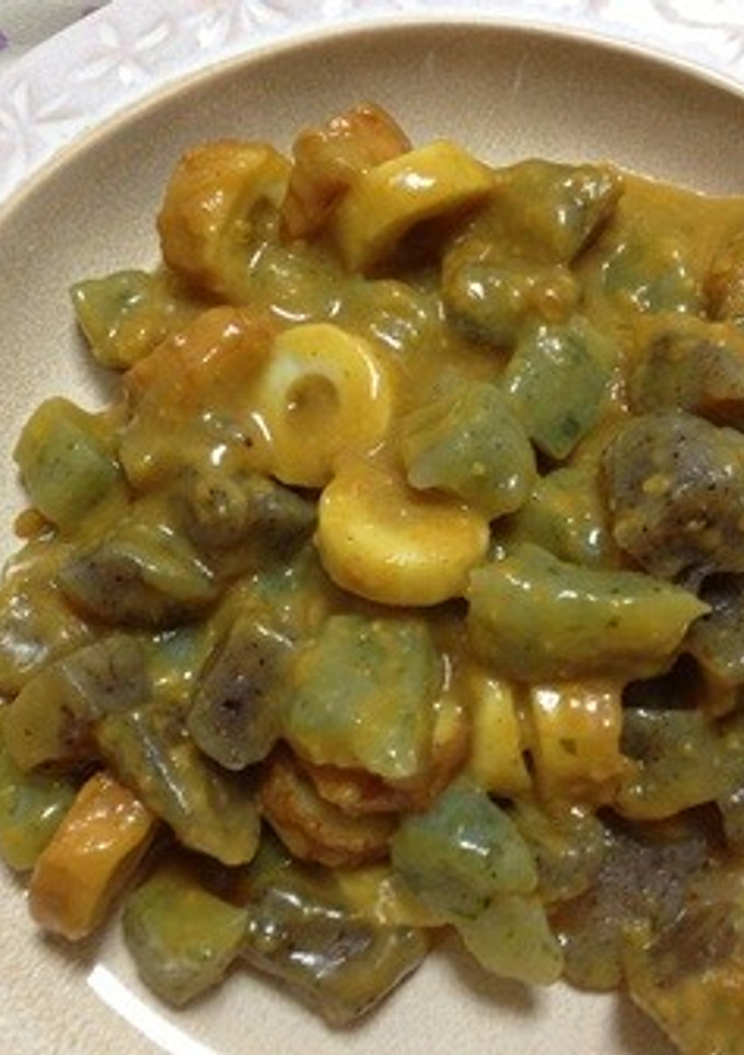 ちくわとこんにゃくのカレー炒め-レシピのメイン写真