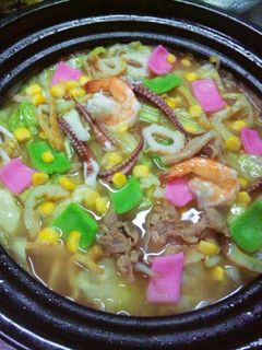 みんなでワイワイ♪♪ちゃんぽん鍋-レシピのメイン写真