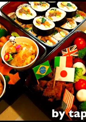 たっぷりん子家運動会弁当2012-レシピのメイン写真