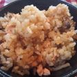 鮭としめじの簡単炊き込みご飯