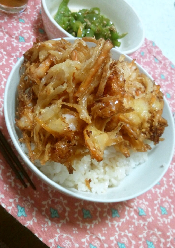 たっぷり＊サクサクかき揚げ丼-レシピのメイン写真