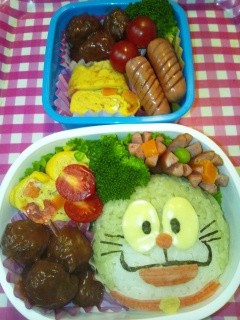キャラ弁☆ドラえもん ドラえもん ②-レシピのメイン写真