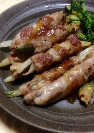 プレ農家めし◆みょうがの豚肉巻き焼き-レシピのメイン写真