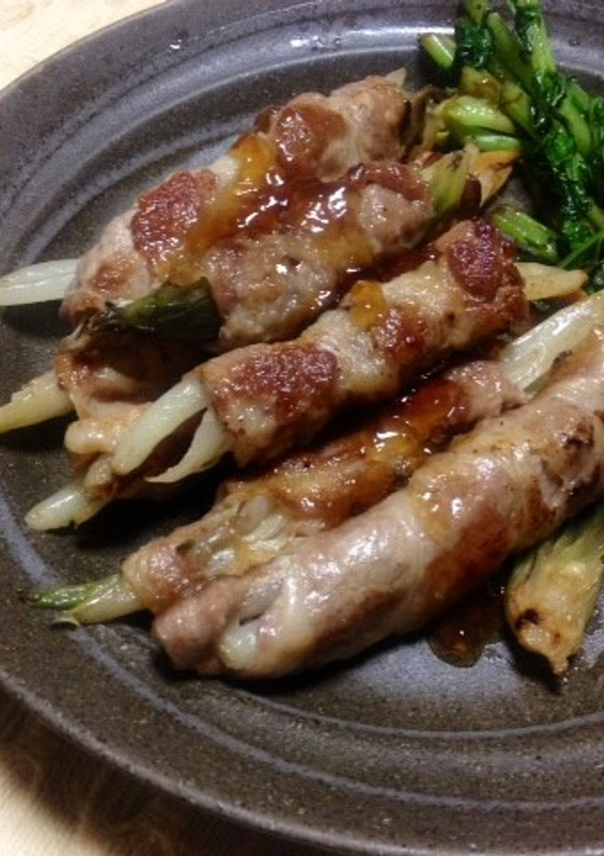 プレ農家めし◆みょうがの豚肉巻き焼き-レシピのメイン写真