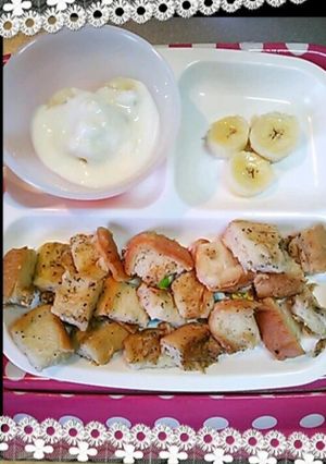 １歳☆簡単手づかみ朝食-レシピのメイン写真