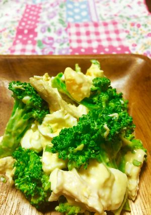 ブロッコリーとささみのバジル風味-レシピのメイン写真