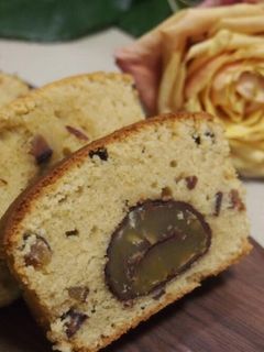 栗のパウンドケーキ 渋皮煮で♡-レシピのメイン写真