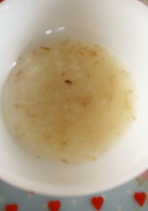 7か月離乳食中期♪7分粥・おかか入り♡-レシピのメイン写真