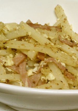 朝食にいいよ♬　ハムポテトエッグ-レシピのメイン写真