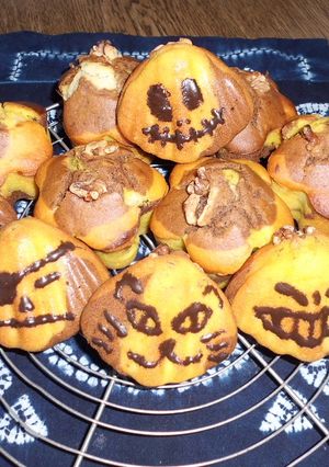 ハロウィン☆南瓜マフィン・パウンドケーキ-レシピのメイン写真